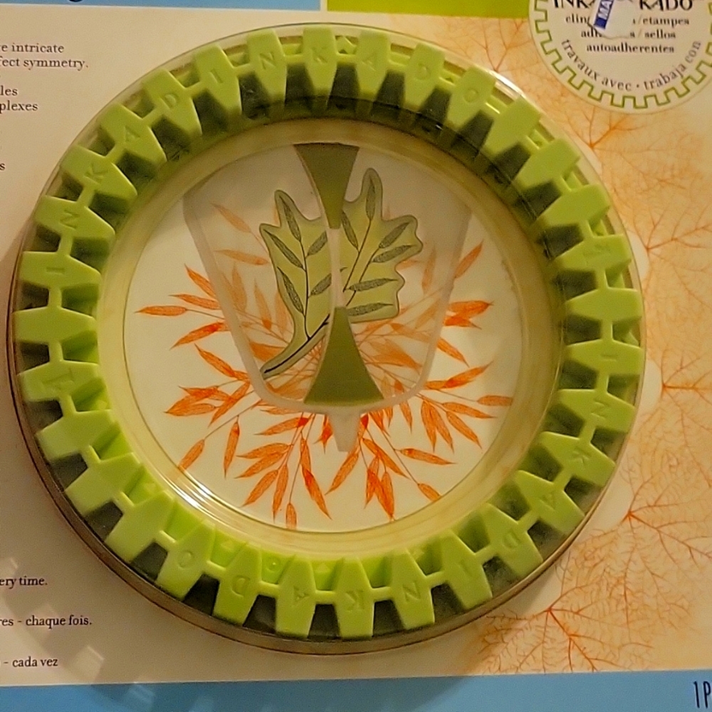 Inkadinkado Stamping Gear Oval Wheel New Sealed